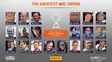 Top 20 mejores pilotos de la historia del WRC